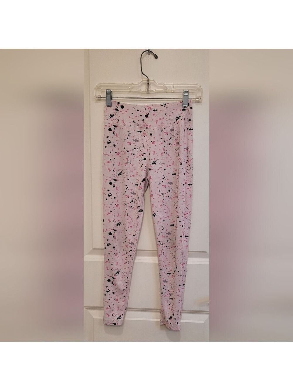 Reebok Lux 2.0 Multi-Colored Speckle Leggings Sz M 10/12